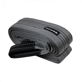 Трос буксировочный с петлями, 120 мм, 37 т, 6 м.